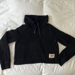 Sherpa Cropped Sweatshirt